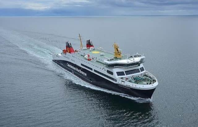 MV Loch Seaforth (Photo: Stornoway Port Authority).