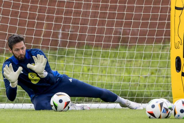 Craig Gordon is one of four goalkeepers in the squad.