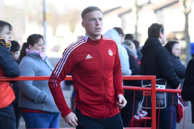 Lewis Ferguson is likely to leave Aberdeen this summer.  (Photo by Craig Foy / SNS Group)