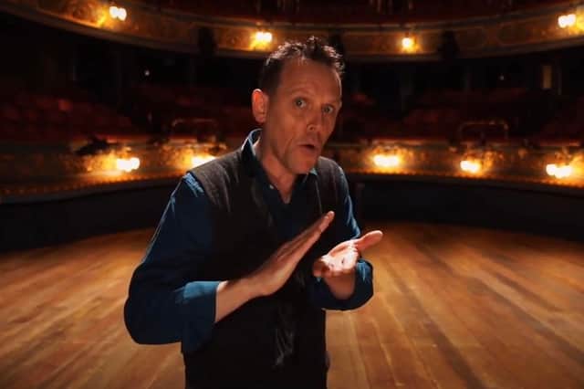 Andy Cannon in The Stage's Door PIC: Aly Wight