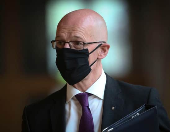 John Swinney (Photo by Fraser Bremner - WPA Pool/Getty Images).