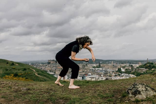 Janice Parker in one of her Small Acts of Hope and Lament, part of this year's Edinburgh International Festival