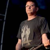 Steve Albini performing onstage as part of Shellac in Los Angeles in 2016 (Picture: Matt Winkelmeyer/Getty Images for FYF)
