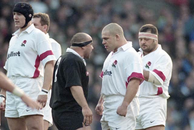 Richard Cockerill won 27 caps for England and has now joined their coaching team. Picture: Stu Forster/Allsport/Getty Images/Hulton Archive