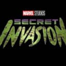 The logo for the upcoming show is a camouflaged green, reminiscent of the Skrulls' green skin. Photo: Marvel / Disney.