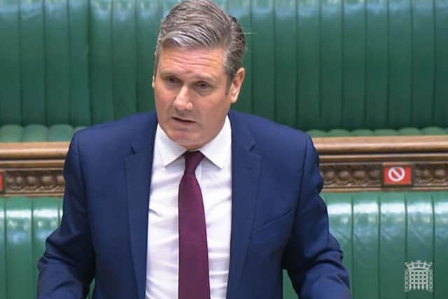 Labour leader Keir Starmer accused the Prime Minister of being on the "wrong side" of the culture war