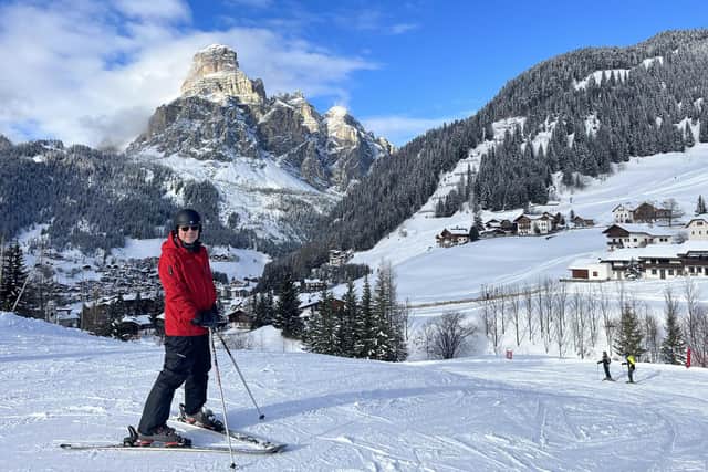 Epic views in the Italian Dolomites. Pic: Chris Wiltshire/PA
