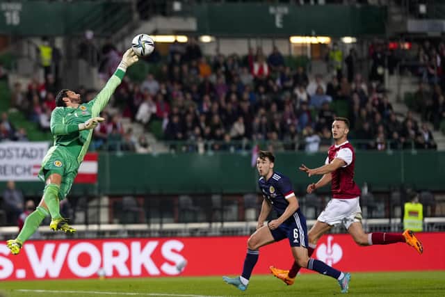 Craig Gordon was on top form once again for Scotland.