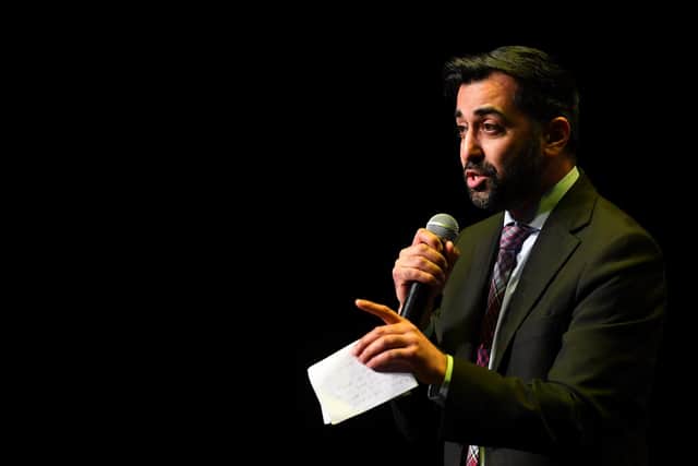 Humza Yousaf is one of three contenders to become leader of the SNP and Scotland's next First Minister. Picture: Andy Buchanan