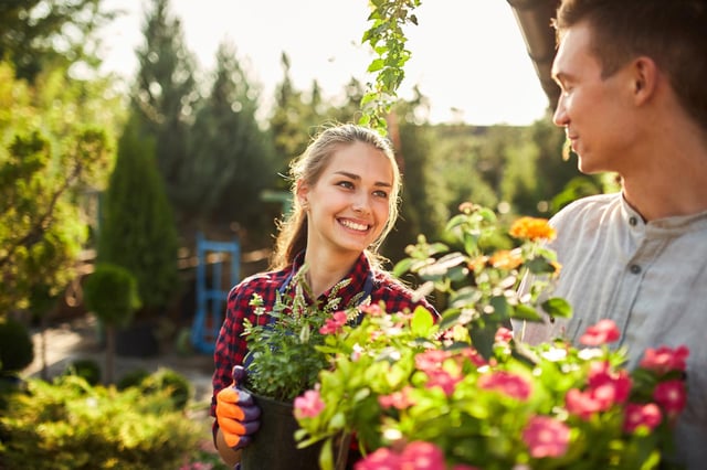 Nicola Sturgeon told the Scottish Parliament that some non-essential shops like garden centres and homeware stores will begin to reopen in April. (Pic: Shutterstock)