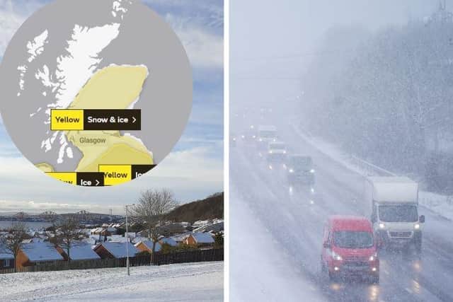 Parts of Scotland recorded temperatures of -15 last night as a cold snap continues for much of the nation amid weather warnings for snow and ice.