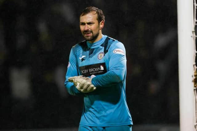 St Mirren goalkeeper Dean Lyness marked his first league start since February with a memorable clean sheet against Celtic on Wednesday night. (Photo by Alan Harvey / SNS Group)