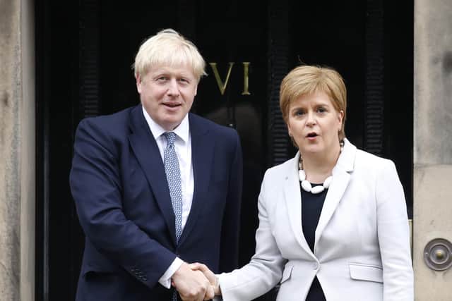 The arrogance of power may have affected both Nicola Sturgeon and Boris Johnson (Picture: Duncan McGlynn/Getty Images)