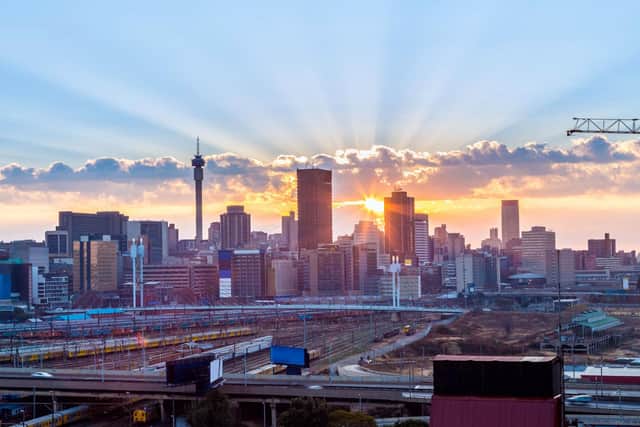 Johannesburg is the capital of the Gauteng province, the smallest of South Africa's seven provinces. Photo: THEGIFT777 / Getty Images / Canva Pro.