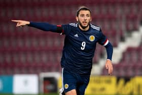 Scotland under-21s striker Fraser Hornby is close to agreeing a move to Aberdeen. Picture: SNS