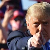 Donald Trump's base is holding firm and he is reaching out to other interest groups in a bid to remain in the White House (PIcture: Mandel Ngan/AFP via Getty Images)