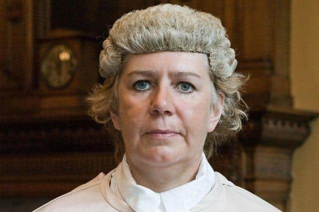 Sentencing guidelines: Lady Dorrian, the Lord Justice Clerk.