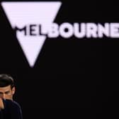 Novak Djokovic will not defend his Australian Open title after being deported from the country. (Photo by MARTIN KEEP/AFP via Getty Images)