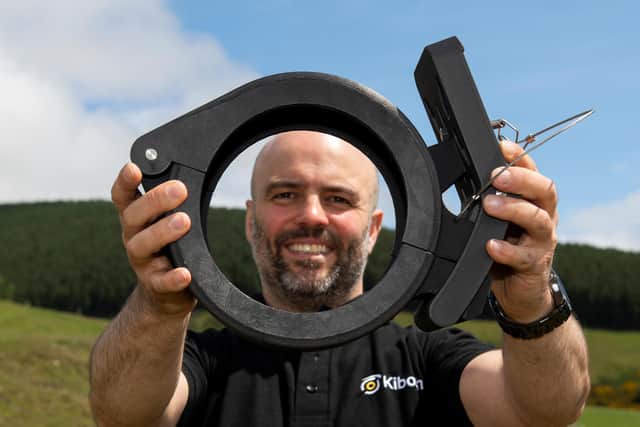 Plumber turned entrepreneur Ross Dickinson has developed a unique pipe repair solution which could have huge potential across industrial applications. Picture: Ian Jacobs