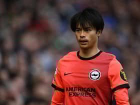 Former Celtic target Kaoru Mitoma in action for Brighton during their weekend win at Chelsea. (Photo by Mike Hewitt/Getty Images)