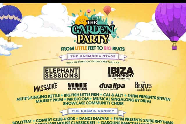 The Garden Party Lineup