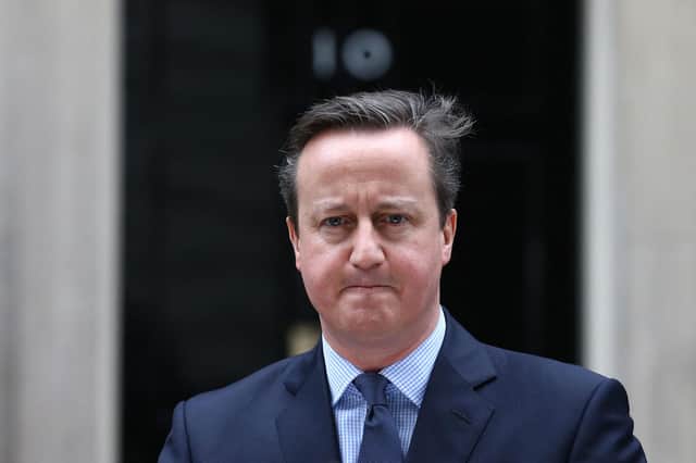 David Cameron reached the political top at a young age, so to see him reduced to a rather desperate lobbyist is not just grubby, but tragic, says Ayesha Hazarika (Picture: Justin Tallis/AFP via Getty Images)