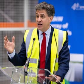 Doncaster MP and Net Zero secretary Ed Miliband believes in a green transition
