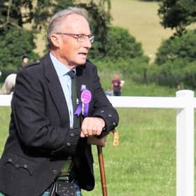 John Dykes was much in demand as a livestock show judge