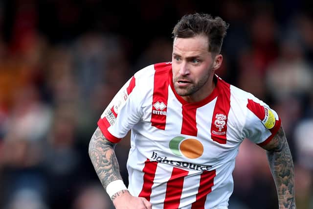 Chris Maguire, who has been capped twice by Scotland, currently plays for Lincoln City.
