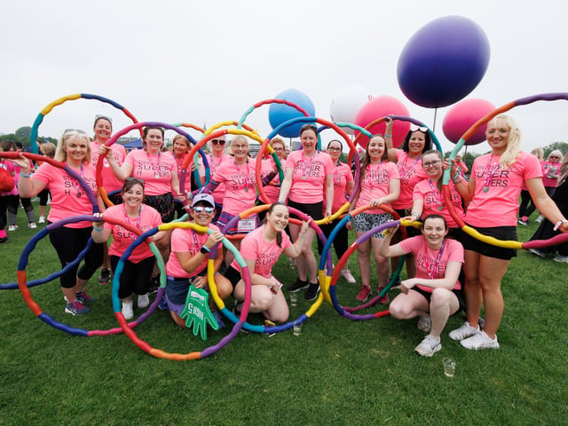 Race for Life raises vital funds to tackle and treat the disease 34,600 people in Scotland diagnosed with cancer every year. PIC: Steve Welsh.