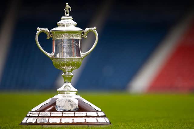 The Scottish Cup. (Photo by Alan Harvey / SNS Group)