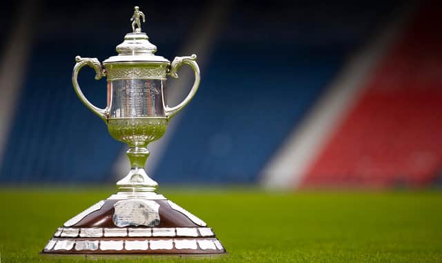 The Scottish Cup. (Photo by Alan Harvey / SNS Group)