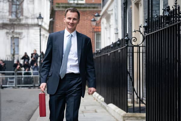 Chancellor of the Exchequer Jeremy Hunt delivered the UK Budget on Wednesday (Picture: Stefan Rousseau - WPA Pool/Getty Images)