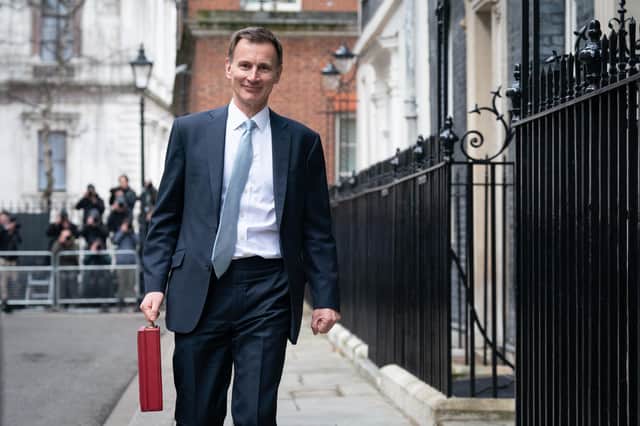 Chancellor of the Exchequer Jeremy Hunt delivered the UK Budget on Wednesday (Picture: Stefan Rousseau - WPA Pool/Getty Images)