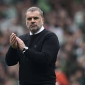 Ange Postecoglou could  be in line to invest £35m in permanent signings this summer believes  former Celtic striker John Hartson.  (Photo by Craig Foy / SNS Group)