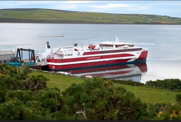 MV Alfred is expected to begin a nine-month charter with CalMac from Thursday 27 April.