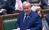 SNP Westminster leader Ian Blackford speaks during Prime Minister's Questions in the House of Commons, London.