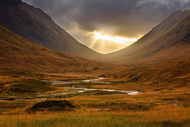 "Sing me a song of a lass that is gone, oh could that lass be I?" The rugged and beautiful valley of Glencoe appears in the opening credits of every Outlander episode.