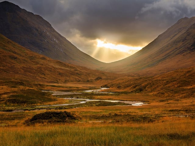 "Sing me a song of a lass that is gone, oh could that lass be I?" The rugged and beautiful valley of Glencoe appears in the opening credits of every Outlander episode.