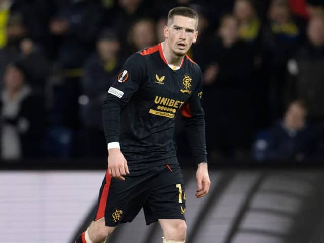 Rangers' Ryan Kent in action during a UEFA Europa League match between Brondby and Rangers. (Photo by Alan Harvey / SNS Group)