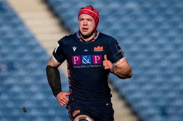 Grant Gilchrist believes Edinburgh have "more than enough quality" to beat Racing 92 in Paris. Picture: Ross Parker/SNS