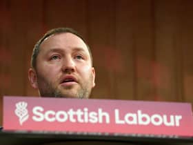 Scottish Labour MP Ian Murray speaking during the Scottish Labour conference at Glasgow Royal Concert Hall