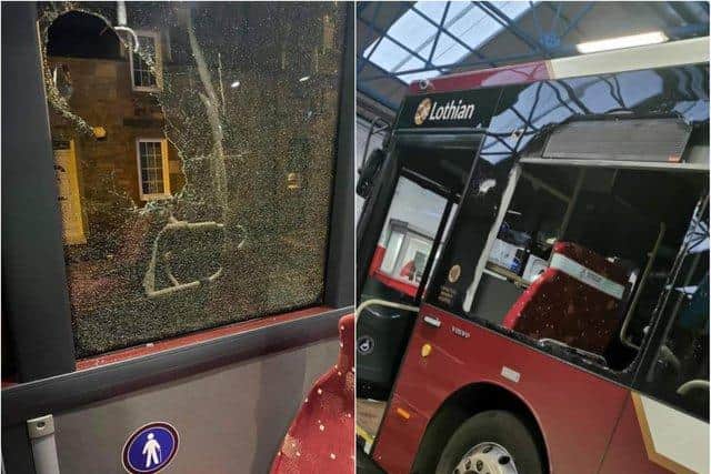 The level of anti-social behaviour proved so bad in March, with vehicle windows damaged, Lothians Buses suspended its services after 7.30pm.