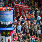 A record audience of more than three million attended the Edinburgh Festival Fringe in 2019. Picture: Jeff J Mitchell