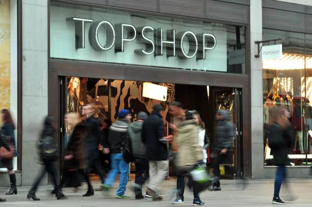 There are very few high streets or shopping centres in the UK without a branch of Topshop, Dorothy Perkins or Burton. Picture: Anthony Devlin