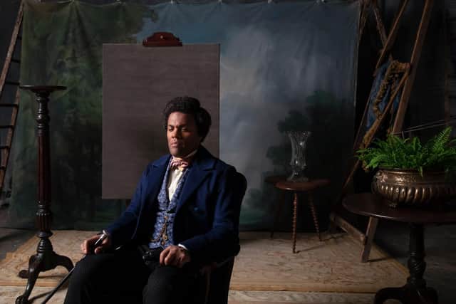 Ray Fearon stars in Isaac Julien’s film installation Lessons of the Hour, about the life of Frederick Douglass, which will be shown at the Scottish National Gallery of Modern Art.