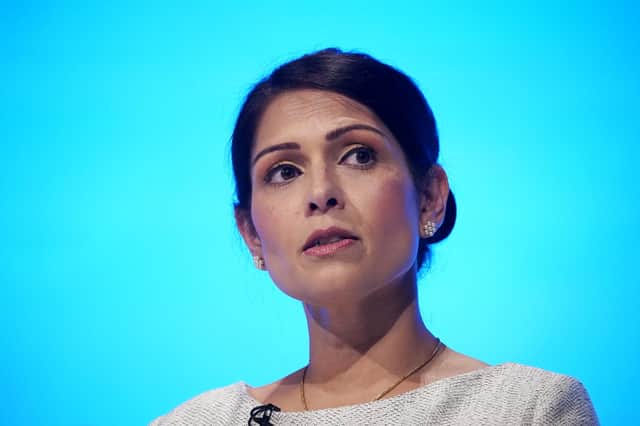It is not known exactly what Priti Patel did, but one senior civil servant reportedly collapsed after being confronted by the Home Secretary (Picture: Jeff J Mitchell/Getty Images)