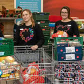 Aldi donated over 4,500 meals to Aberdeenshire charities over the festive period (Pic: SWNS)