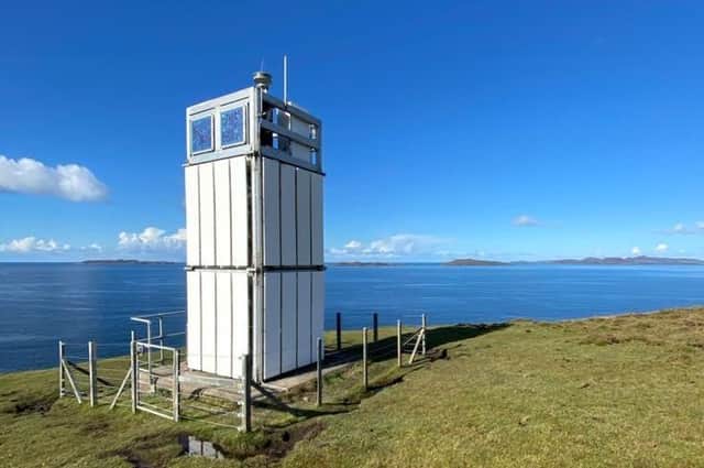 The new lighthouse will look similar to Cailleach Head lighthouse at Scoraig near Ullapool. Picture: Northern Lighthouse Board