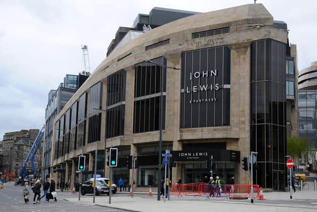 John Lewis'' flagship store in the St James Quarter,  Edinburgh (Pic: Michael Gillen)